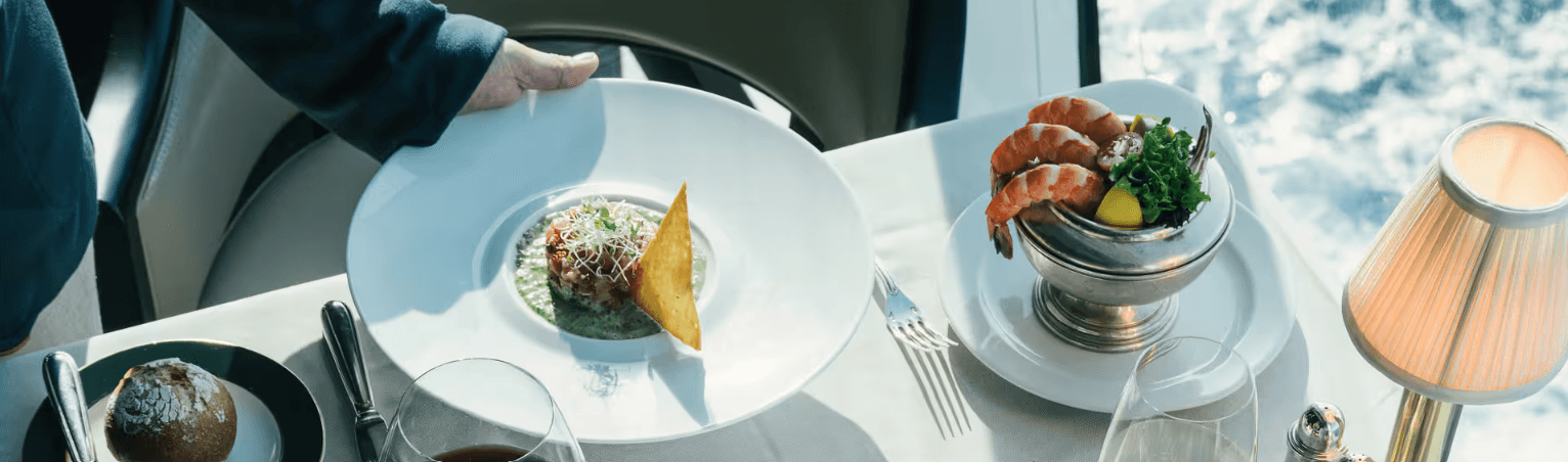The Finest Cuisine at Sea